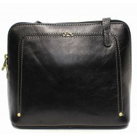 Женская кожаная сумка через плечё KATANA (Франция) k-66831 Black